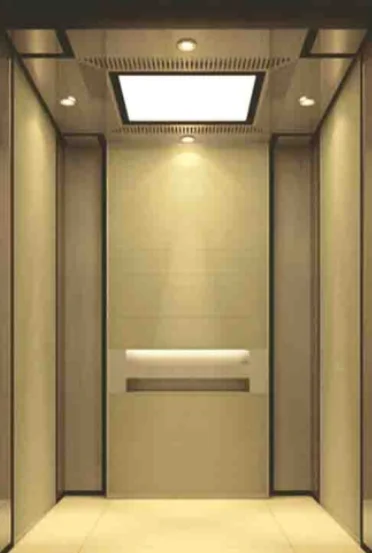 M.S. powder-coated elevator cabin by Arkown