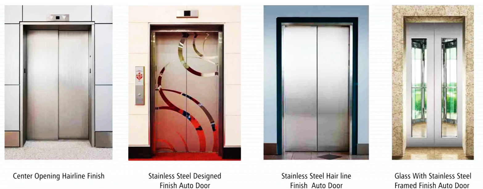 Arkown automatic elevator door with modern design and advanced functionality